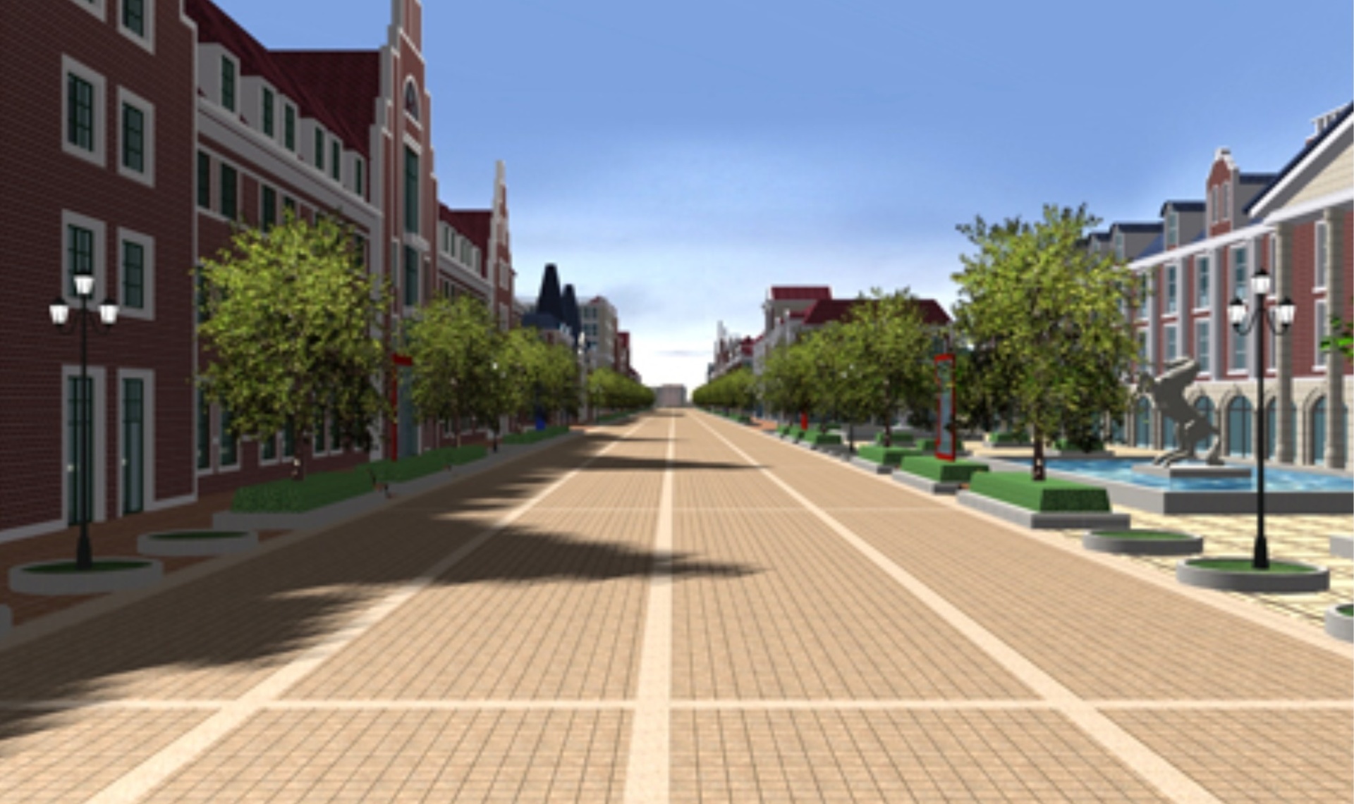 瑞金市沙洲坝旅游一条街新建道路工程